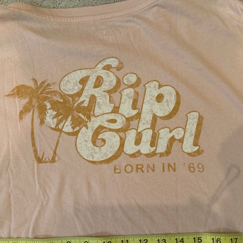 Rip Curl Long Sleeve Cropped Top - Size Medium - … - image 5